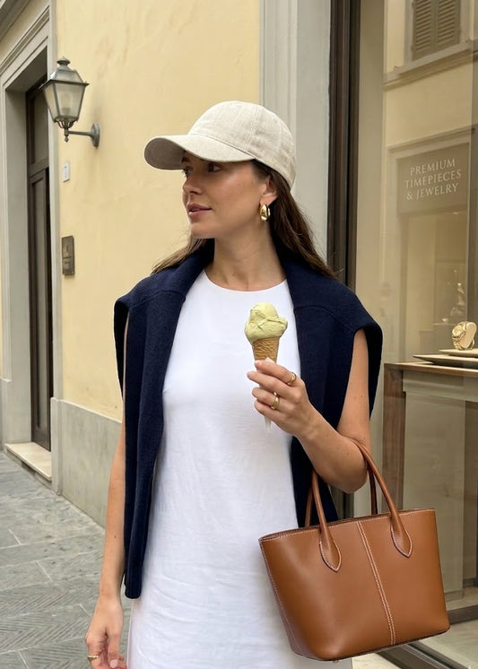 The Essential Linen Baseball Cap | Minimalist Unstructured "Dad Hat" for Summer